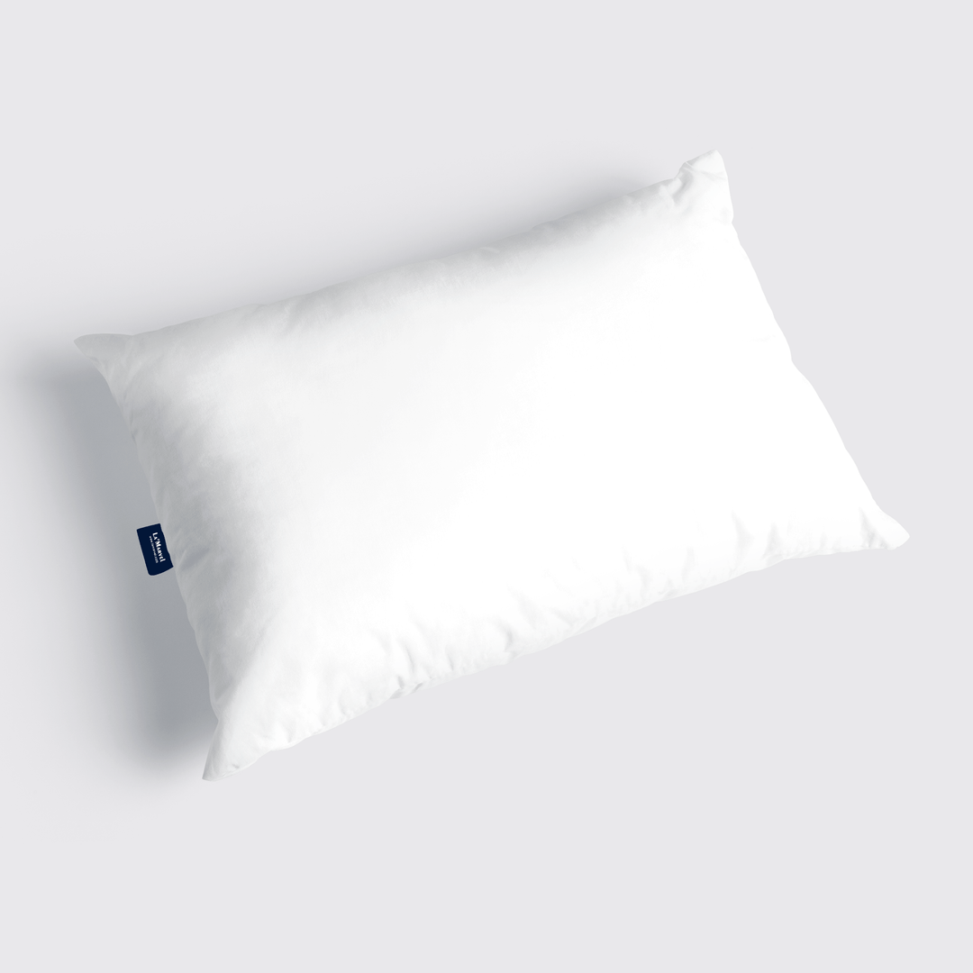 Plain White Feather Pillow