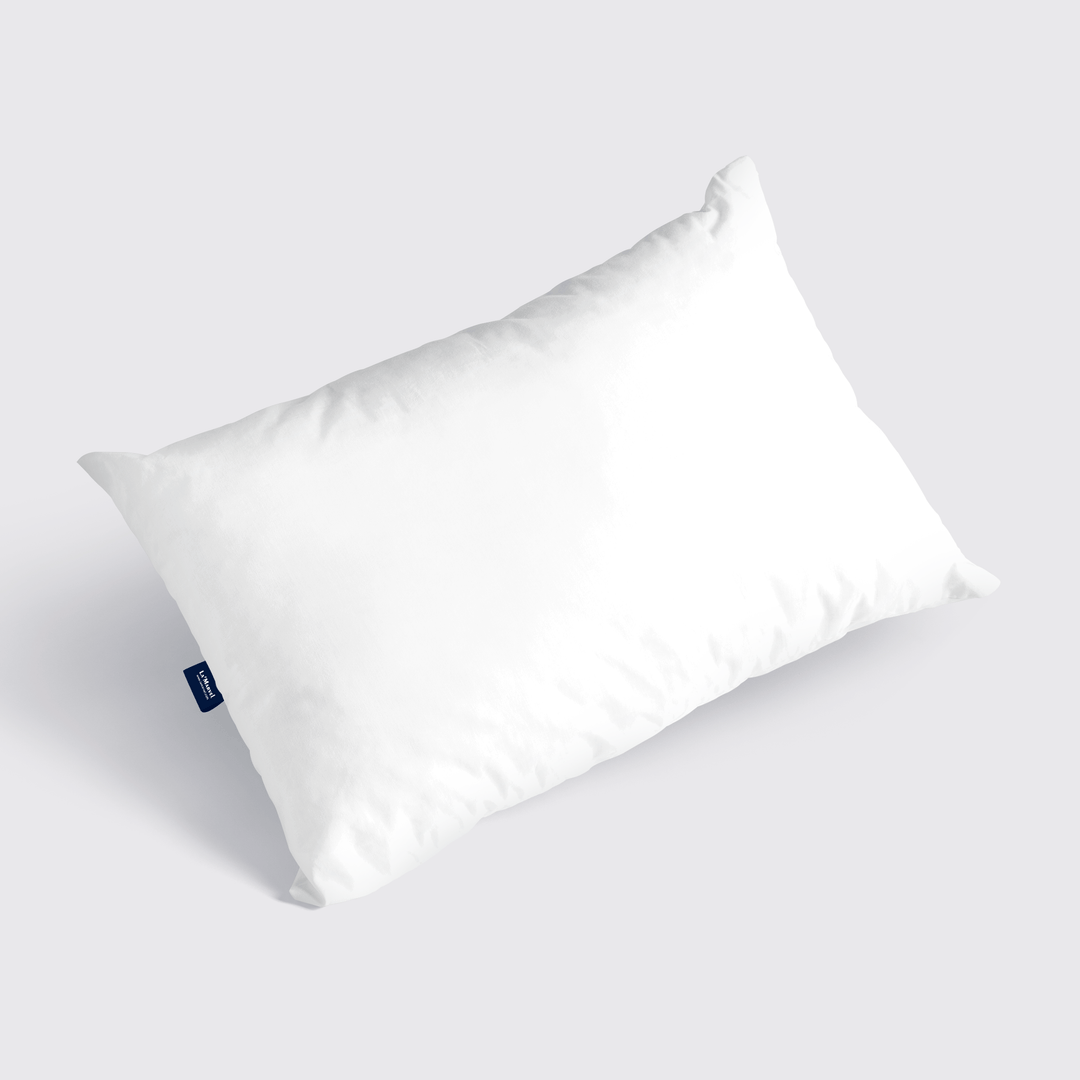 Plain White Feather Pillow