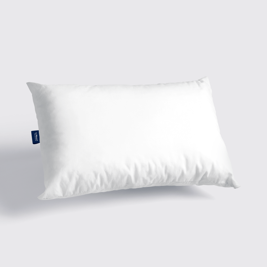 Plain White Feather Pillow