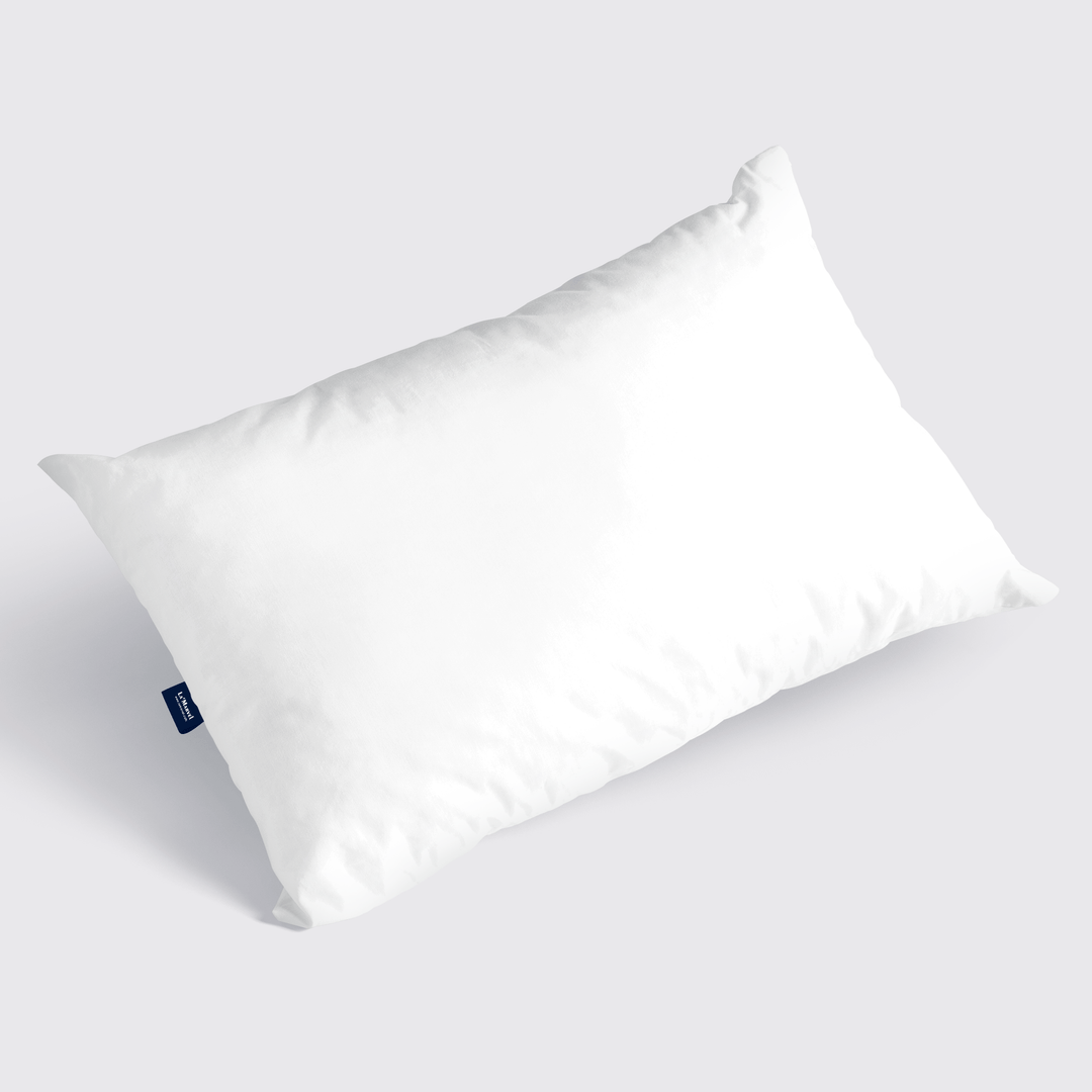 Plain White Feather Pillow