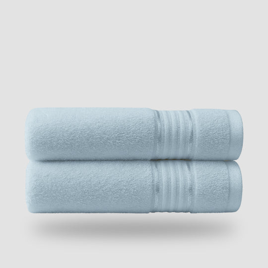 Bamboo Luxe Ultra Absorbent Bath Towels Pair