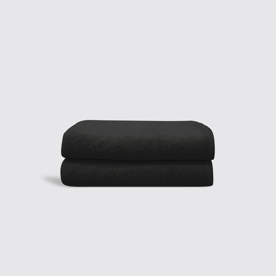 Black Hotel Suite Bath Towel Twin