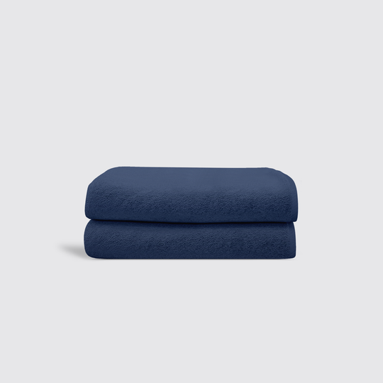 Navy Blue Hotel Suite Bath Towel Twin