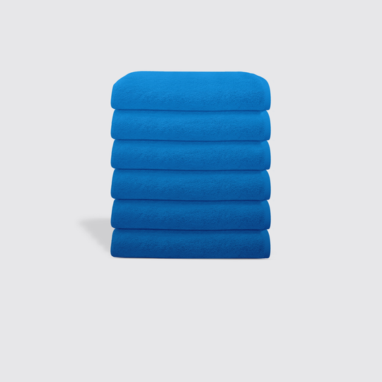 Royal Blue Hotel Suite Face Towel Bunch