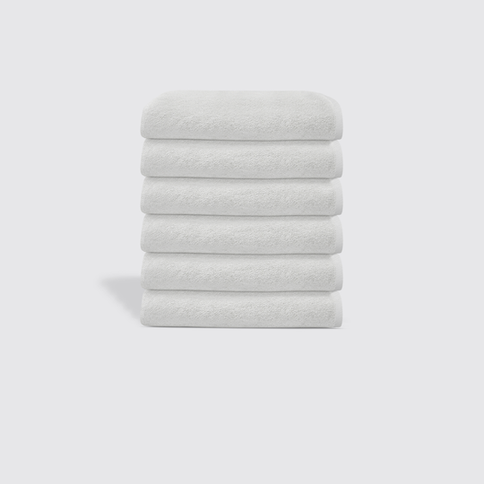 White Hotel Suite Face Towel Bunch