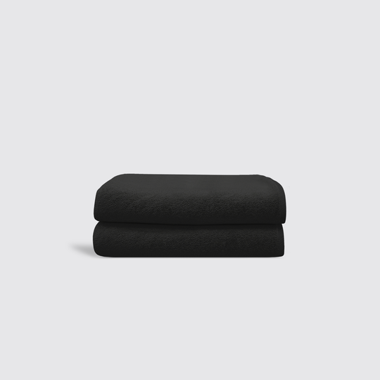 Black Hotel Suite Salon Towel Set