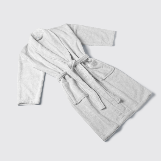 Salonika Shawl Bathrobe top view