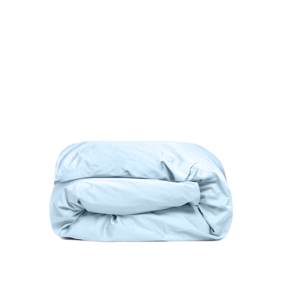 Solid Baby Blue Duvet Cover