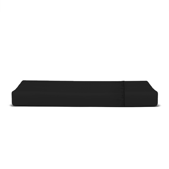 Solid Onyx Fitted Sheet