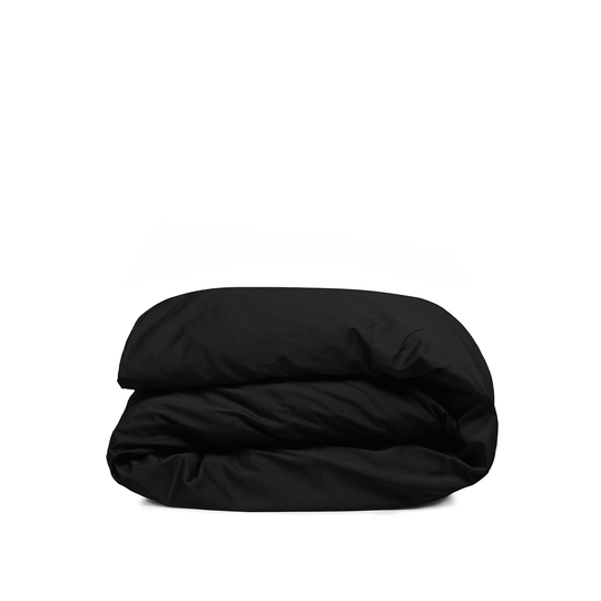 Solid Onyx Duvet Cover