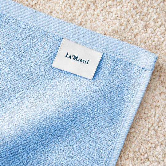 Sky Blue Hotel Suite Salon Towel