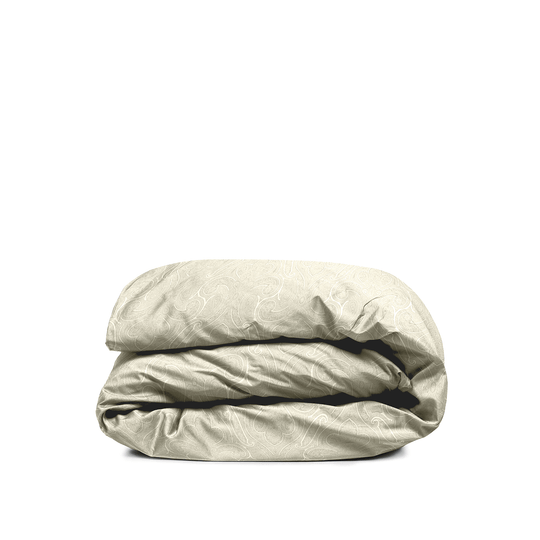Ivory Textured Duvet