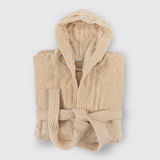 Sand Salonika Hooded Bathrobe