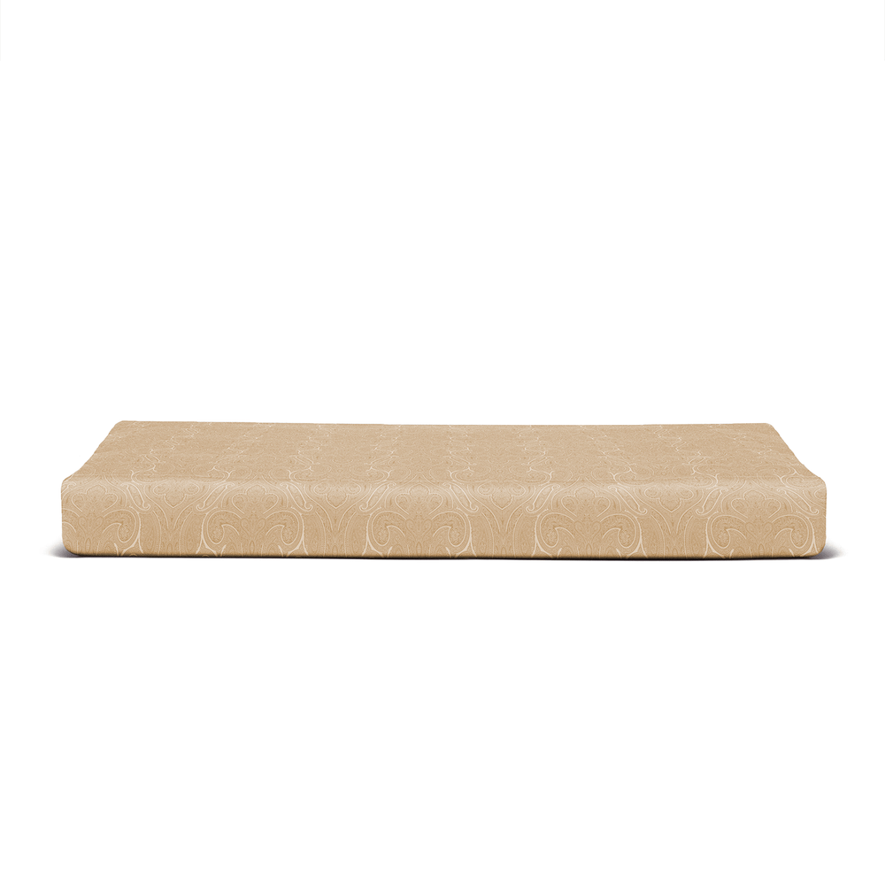 Gold Textured Flat Bedsheet