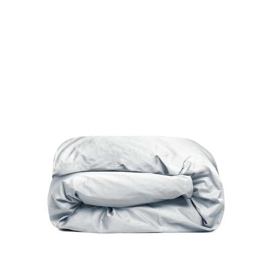 Solid Silver Grey Duvet Cover