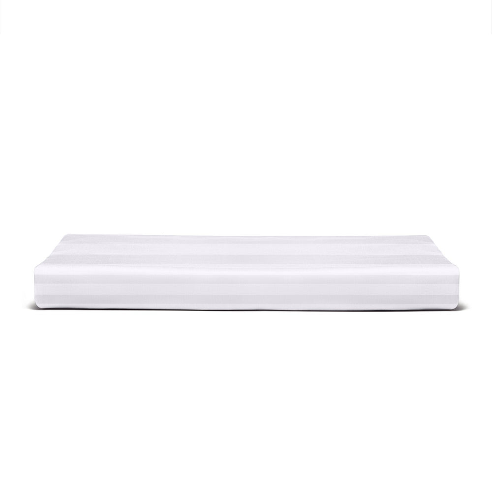 White Striped Flat Sheet