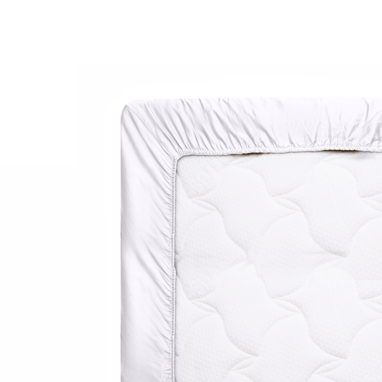 Solid Charcoal Grey Fitted Sheet Wrap On Mattress