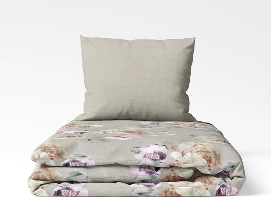 Printed Floral Duvet Set