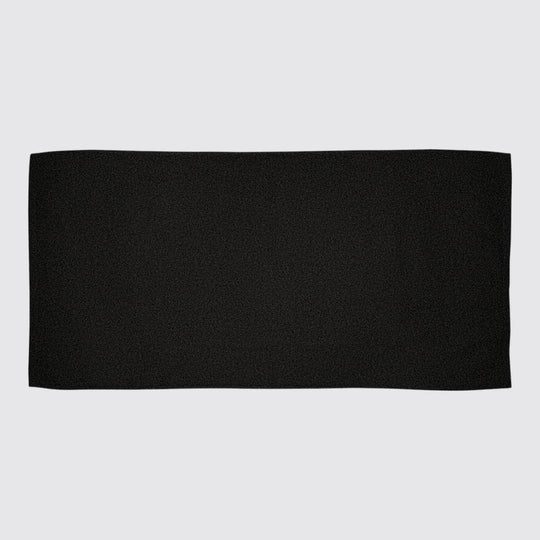 Black Beach Towel Sheet