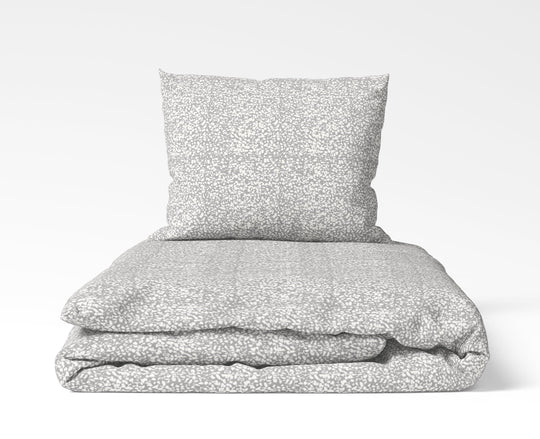 Printed Pebbles Duvet Set with cushion