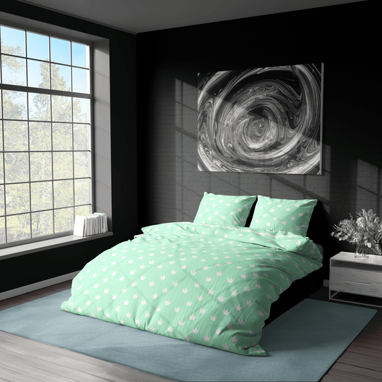 Crown Zig-Zag Bedding Set