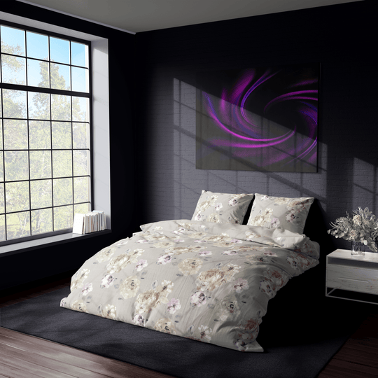 Printed Floral Bedding Set