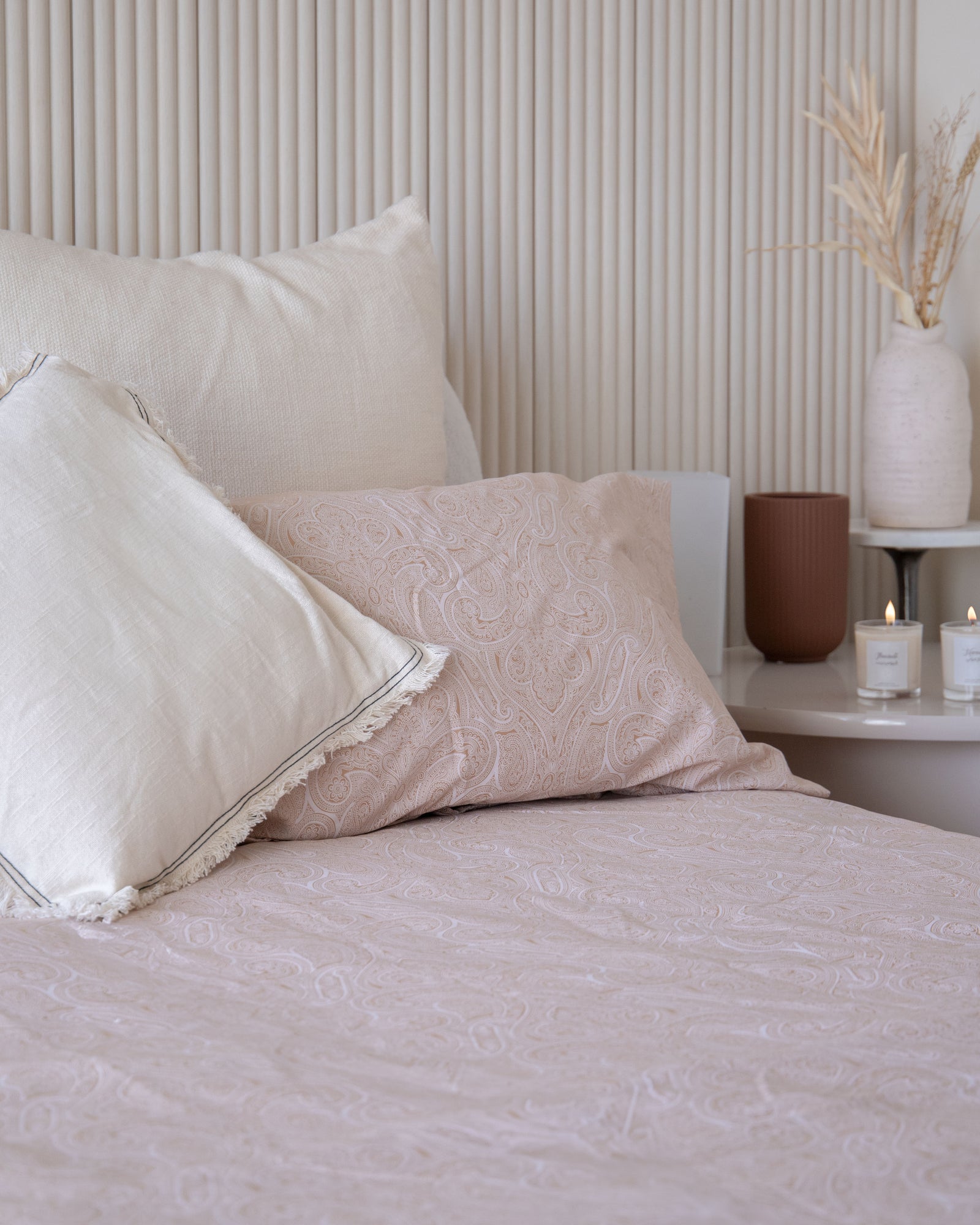 Gold Textured Bedding Set