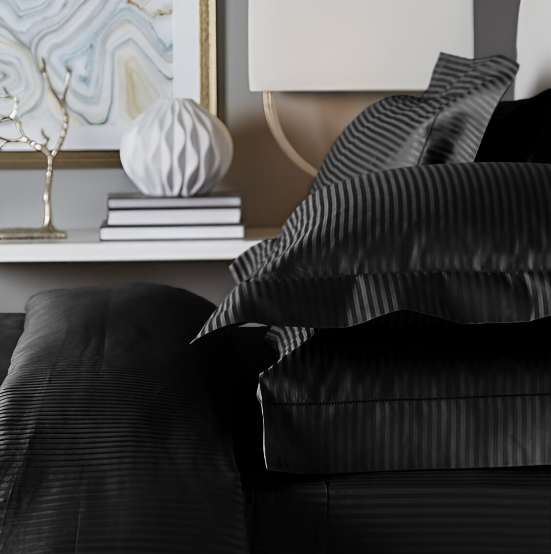1 cm striped bedding
