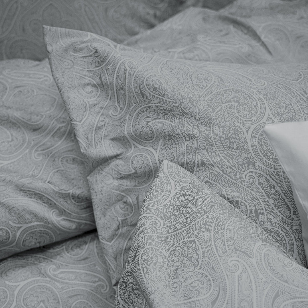 Grey Textured Pillows
