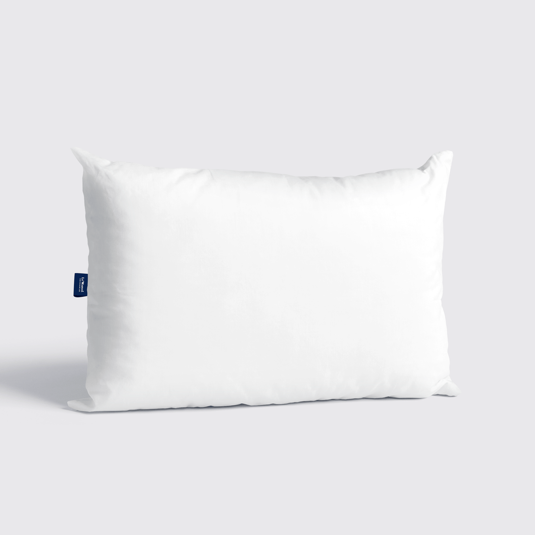 Plain White Feather Pillow