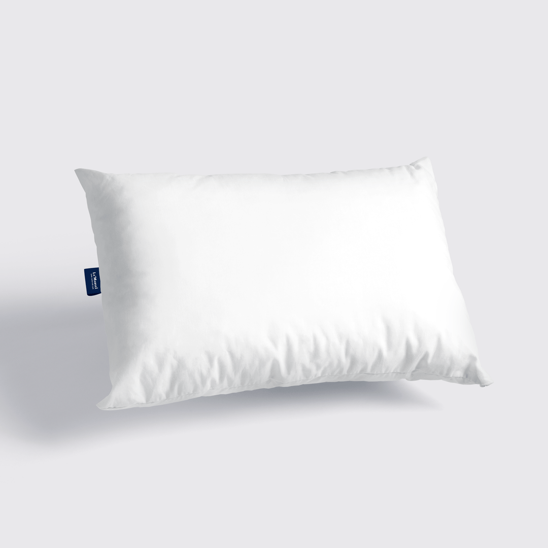 Plain White Feather Pillow