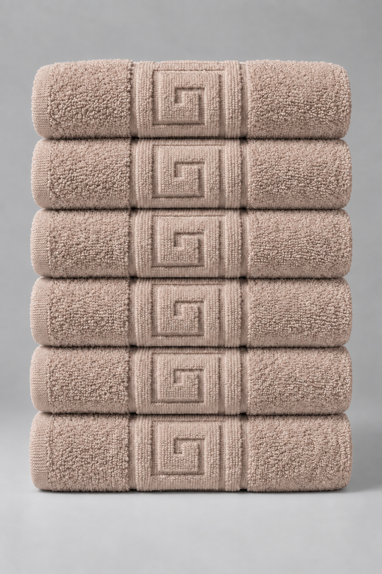 Greek Luxury Face Towels Bunch