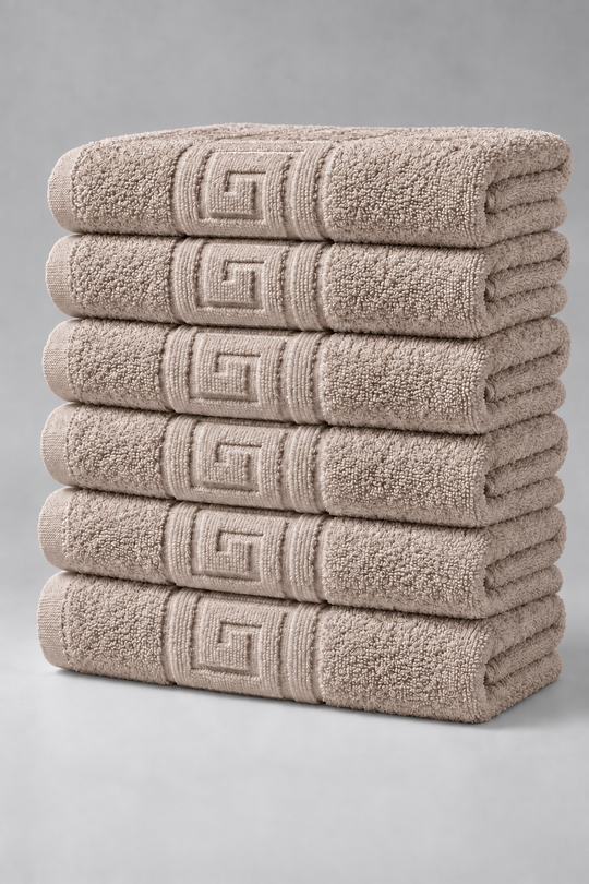 Greek Luxury Face Towels Bunch