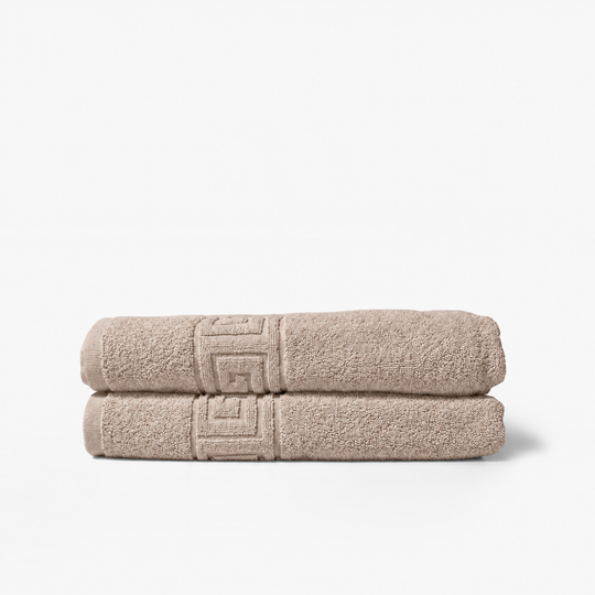 Greek Bath Sheet Duo