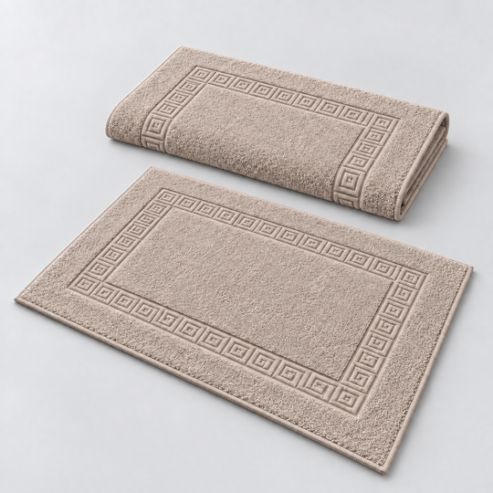 Greek Bath Mat Duo