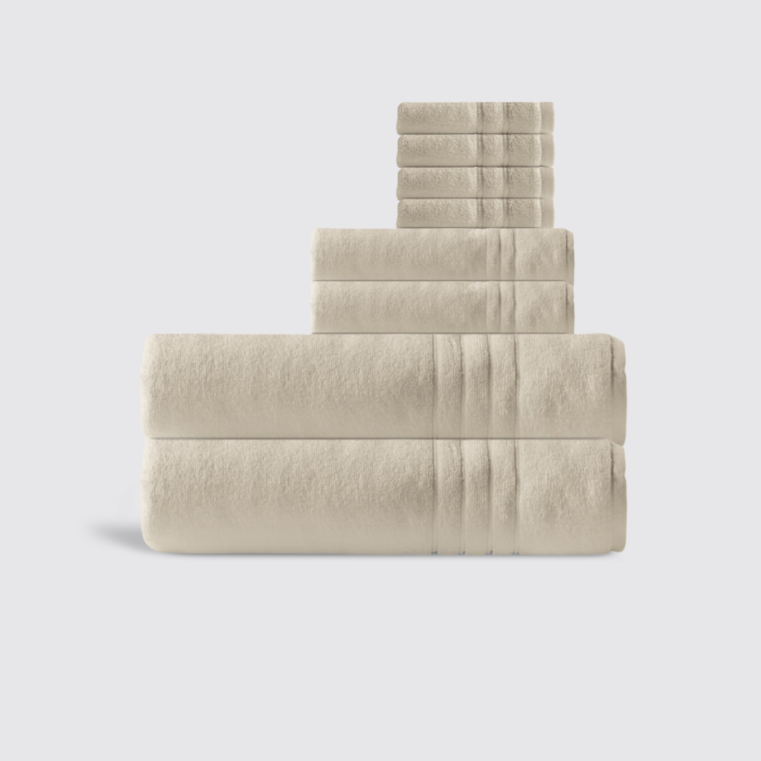Beige Plux Classic Towel Combo