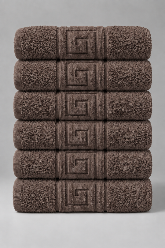 Greek Luxury Face Towels Bunch