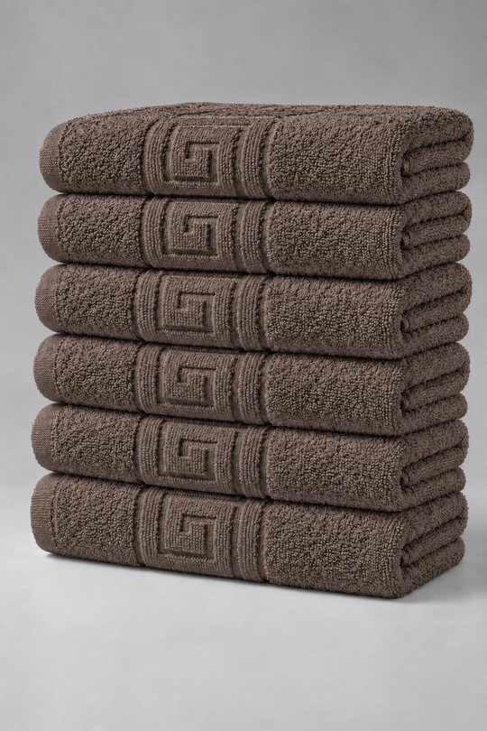 Greek Luxury Face Towels Bunch