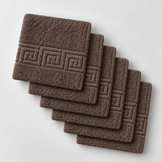 Greek Luxury Face Towels Bunch