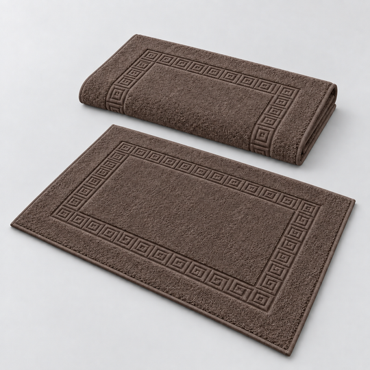 Greek Bath Mat Duo