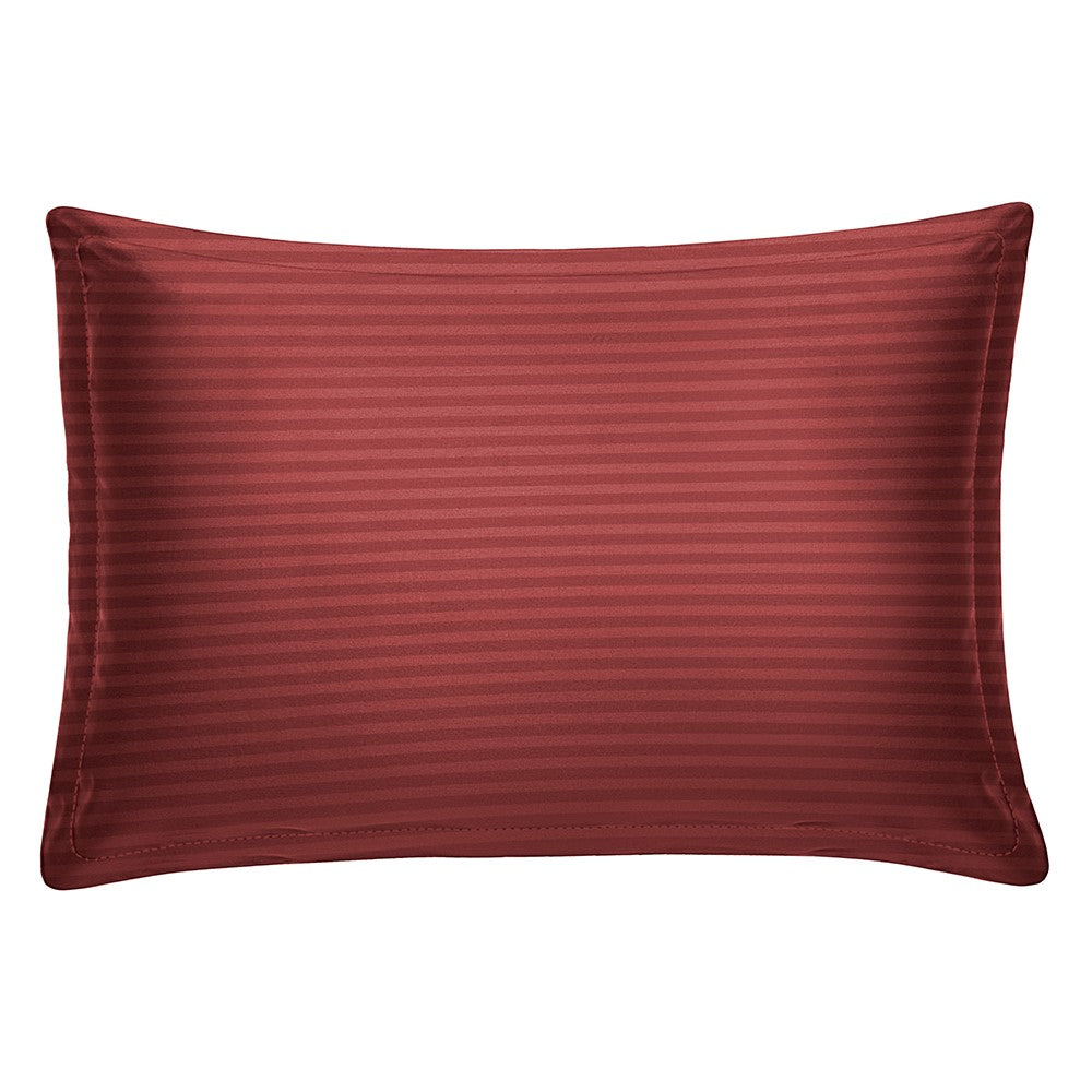 burgundy striped oxford cover 