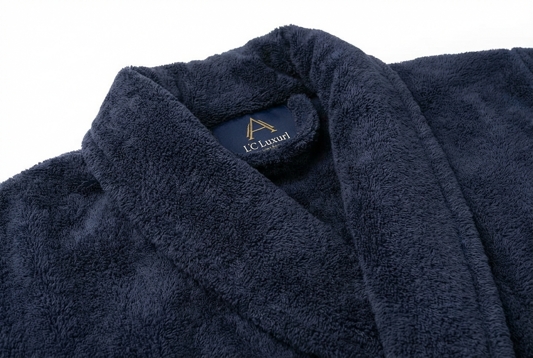 AMARA Bathrobe & Slippers Collection – Plush 400 GSM Comfort