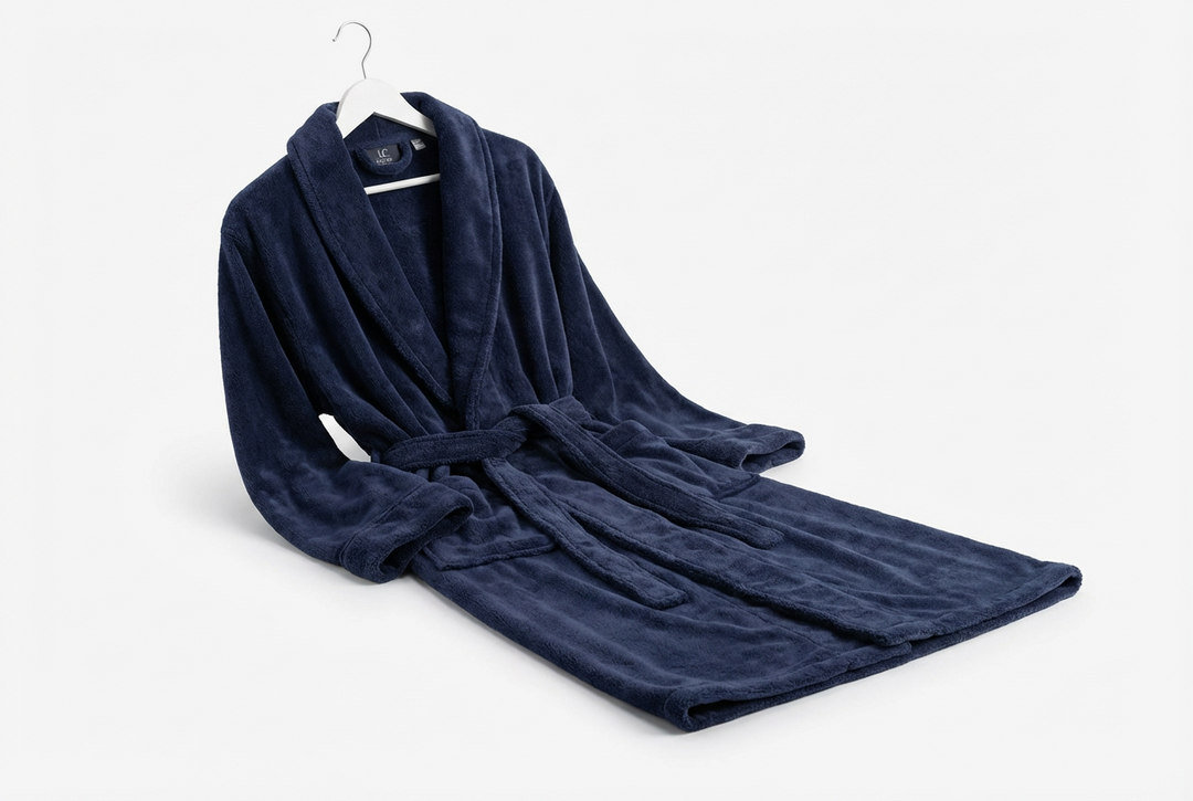 AMARA Bathrobe & Slippers Collection – Plush 400 GSM Comfort
