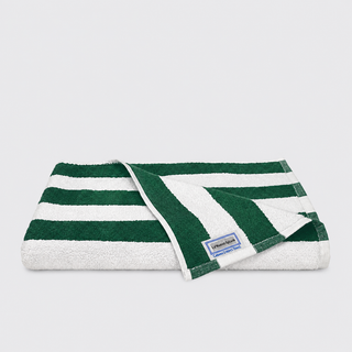 Cabana Stripes Beach Towel (Green)