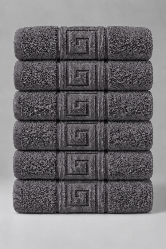 Greek Luxury Face Towels Bunch