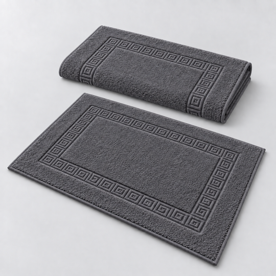 Greek Bath Mat Duo