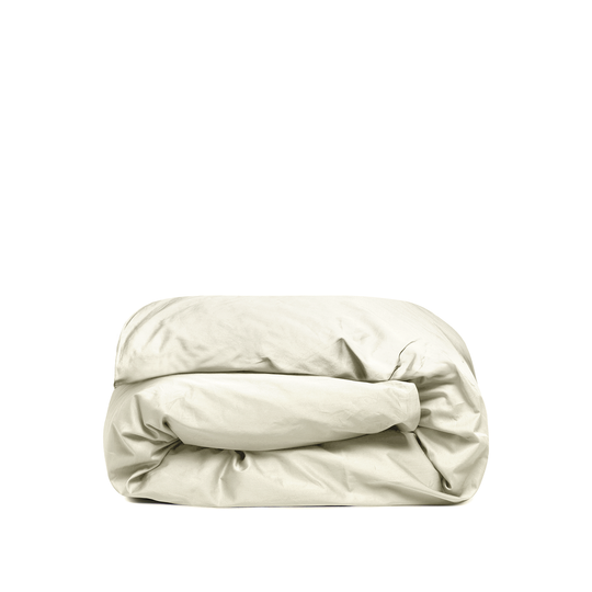  Solid Ivory Duvet Cover