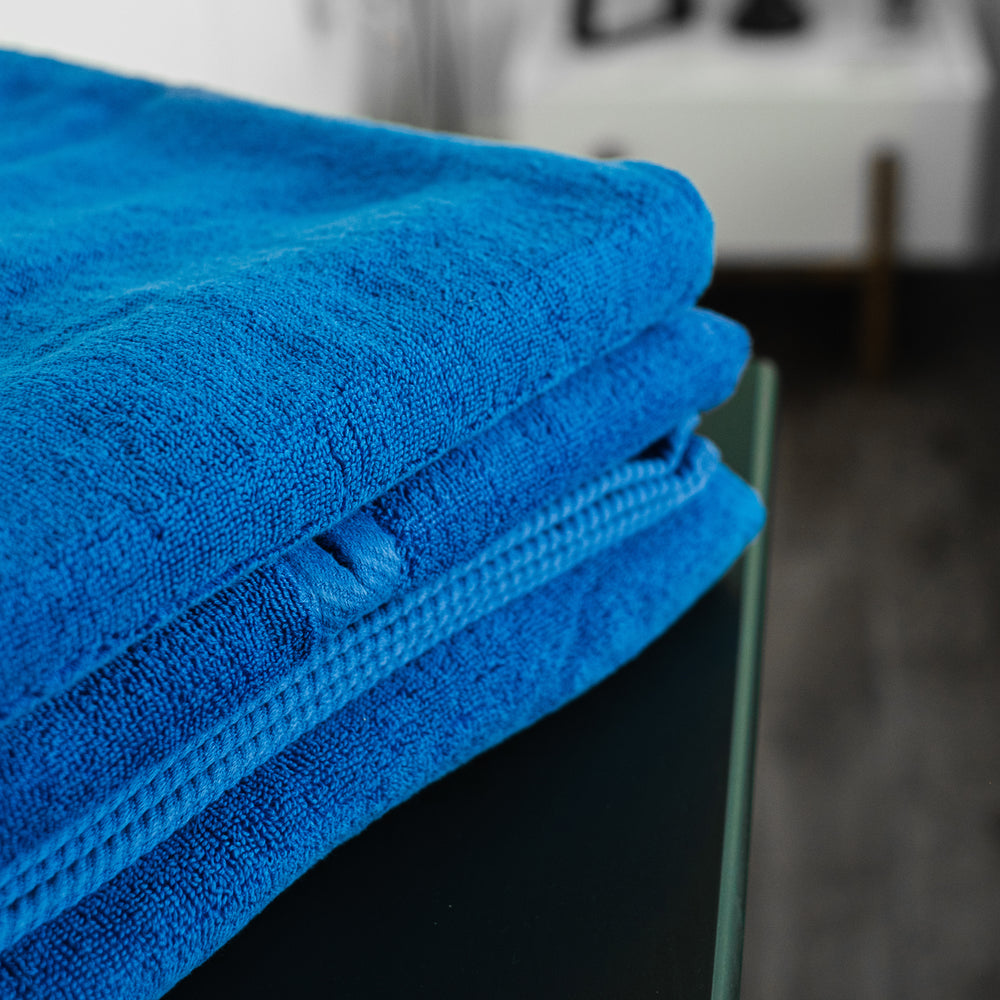 Royal blue Hotel Suite Salon Towels