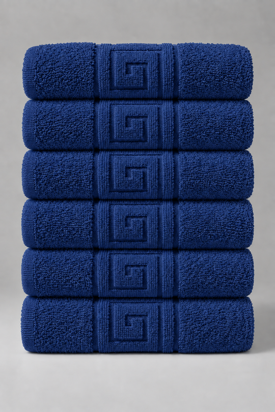Greek Luxury Face Towels Bunch
