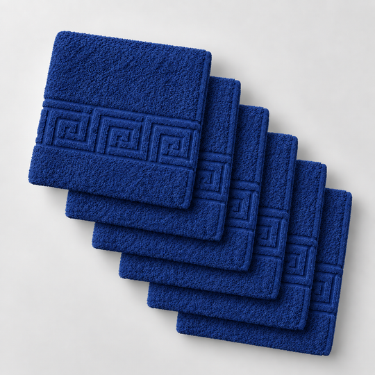 Greek Luxury Face Towels Bunch